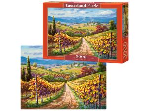 PUZZLE 3000 EL. C-300587-2 VINEYARD HILL CASTOR