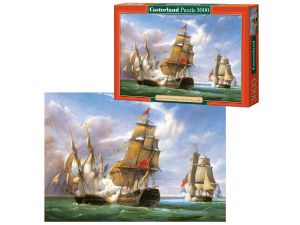 PUZZLE 3000 EL. ŻAGLOWCE NA MORZU  CASTOR