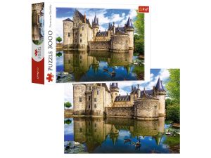 PUZZLE 3000 ZAMEK W SULLY-SUR-LOIRE FRANCJA TREFL