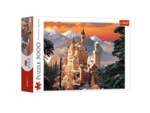 PUZZLE 3000 ZIMOWY ZAMEK NEUSCHWANSTEIN TREFL