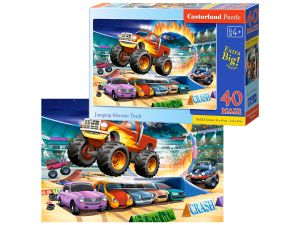 PUZZLE 40 EL MAXI B-040308-1 JUMPING MONSTER TRUCK