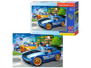 PUZZLE 40 EL MAXI B-040360-1 POLICE CHASE CASTOR