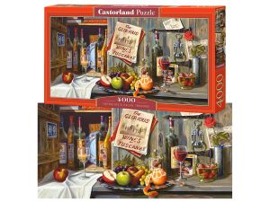 PUZZLE 4000 EL. C-400324-2 VINTAGE RED & ITALIAN