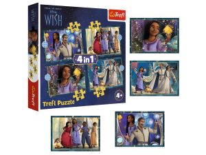 PUZZLE 4W1 MARZENIA SIĘ SPEŁNIAJĄ TREFL