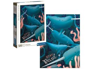 PUZZLE 500 EL. FANTASTYCZNE ZWIERZĘTA NARWAL