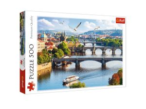 PUZZLE 500 PRAGA CZECHY 37382 TREFL