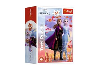 PUZZLE 54 MINI W ŚWIECIE ANNY I ELSY 54173 TREFL