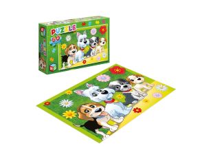 PUZZLE 60 ELEMENTÓW PIESKI KWIATKI MULTIGRA