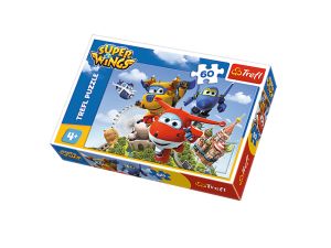 PUZZLE 60 LOT DOOKOŁA ŚWIATA TREFL 17307
