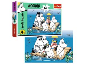 PUZZLE 60 MUMINKI NAD JEZIOREM 17352 TREFL