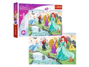 PUZZLE 60 POZNAJ KSIĘŻNICZKI 17361 TREFL