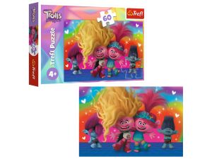 PUZZLE 60 PRZYJACIELSKIE TROLLE TREFL