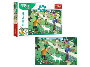 PUZZLE 60 RADOSNY DZIEŃ TREFLIKÓW TREFL
