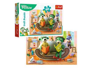PUZZLE 60 WSPÓLNE CZYTANIE KSIĄŻEK 17345 TREFL