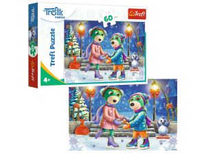 PUZZLE 60 ZIMA U TREFLIKÓW 17383 TREFL
