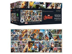 PUZZLE 9000 MARVEL ACROSS THE COMIC UNIVETSE TREFL