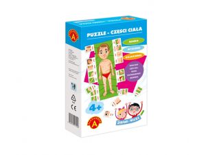 PUZZLE CZĘŚCI CIAŁA ZABAWA I NAUKA ALEXANDER