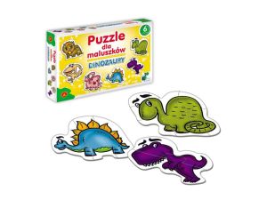 PUZZLE DLA MALUSZKÓW DINOZAURY ALEXANDER