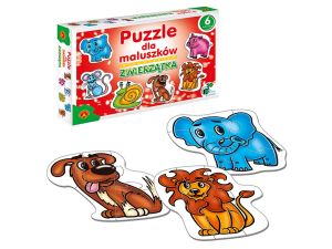 PUZZLE DLA MALUSZKÓW ZWIERZĄTKA ALEXANDER