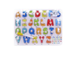 PUZZLE DREWNIANE LITERKI CK010243 ICOM