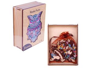 PUZZLE DREWNIANE SOWA NO-1006103 NORIMPEX