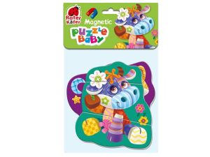 PUZZLE MAGNETYCZNE BABY COW-CAT RK5020-01