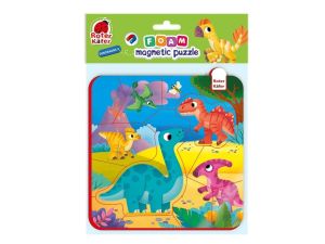 PUZZLE MAGNETYCZNE DINOZAURY RK5010-07