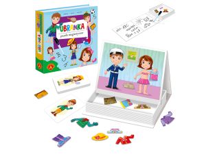 PUZZLE MAGNETYCZNE UKŁADANKA UBRANKA ALEXANDER