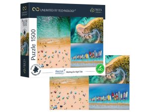 PUZZLE PRIME 1500 CZEKAJĄC NA PRZYPŁYW TREFL