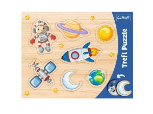 PUZZLE RAMKOWE UKŁADANKI KSZTAŁTOWE KOSMOS TREFL