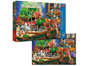 PUZZLE TEA TIME KOCIAKI ROZRABIAKI 8392 TREFL