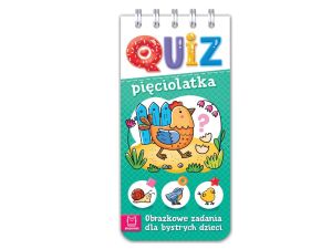 QUIZ PIĘCIOLATKA. OBRAZKOWE ZADANIA DLA DZIECI
