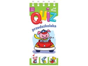 QUIZ PRZEDSZKOLAKA ZE ŚWINKĄ OD 4 LAT