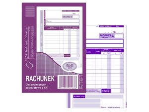 RACHUNEK A-6 DLA ZWOLNIONYCH Z VAT 232-5