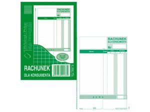 RACHUNEK DLA KONSUMENTA A6 262-5