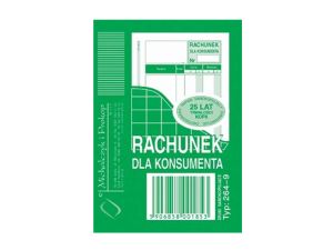 RACHUNEK DLA KONSUMENTA A7 264-9