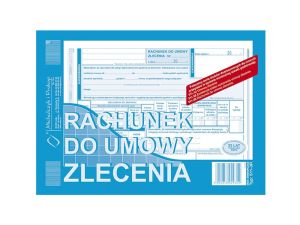 RACHUNEK DO UMOWY ZLECENIE  A5(O+K) 511-3R