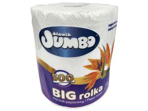 RĘCZNIK PAPIEROWY CELULOZA SŁONIK JUMBO 500 LIST.