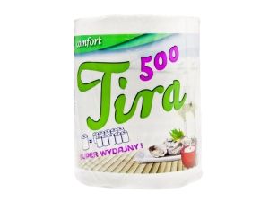 RĘCZNIK PAPIEROWY TIRA  500 SZTUK    