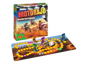 RODZINNA GRA PLANSZOWA MOTORAJD ALEXANDER