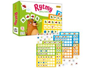 RYTMY ZBIORY I KOLORY ZESTAW EDUKACYJNY ADAMIGO