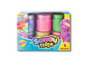 SANDY SLIME ZESTAW 6 KOL.X 160G STN 6598 STNUX