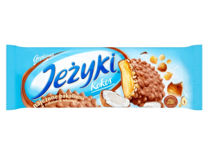 Ciastka JEŻYKI KOKOS 140g