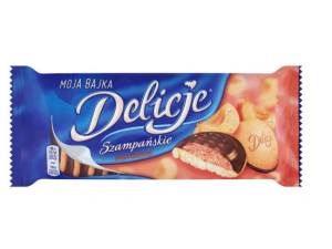 Ciastka DELICJE SZAMPAŃSKIE WEDEL 147g MORELA