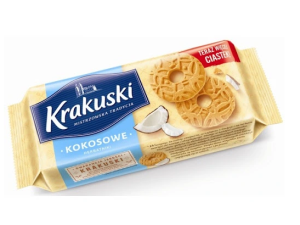 Ciastka Krakuski 168g kokosowe