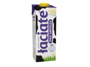 Mleko ŁACIATE BEZ LAKTOZY 1,5% 1L