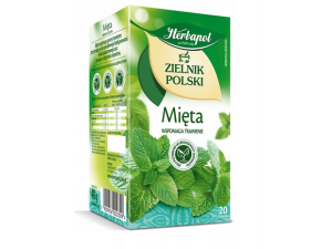 Herbata HERBAPOL ZIELNIK POLSKI MIĘTA 20x2g