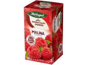 Herbata HERBAPOL HERBACIANY OGRÓD MALINA 20x3g