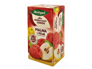 Herbata HERBAPOL HERBACIANY OGRÓD MALINA Z PIGWĄ 20t
