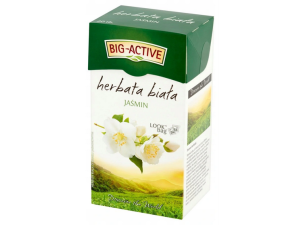Herbata HERBAPOL BIG-ACTIV BIAŁA Z JAŚMINEM 20x1,5g